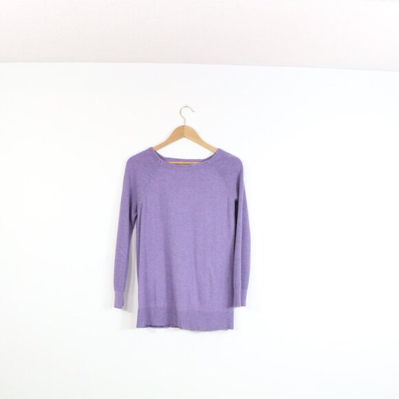*Loft Purple Long Sleeve - Picture 2 of 7
